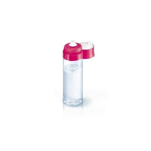 BOTELLA AGUA PURIF. 0,6LT + 1FILTRO ROSA FILL&GO B