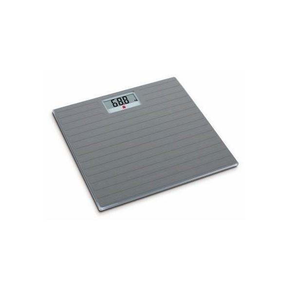 BASCULA BAÑO ELECTR. 150KG GR SILIC GRIS ILSA