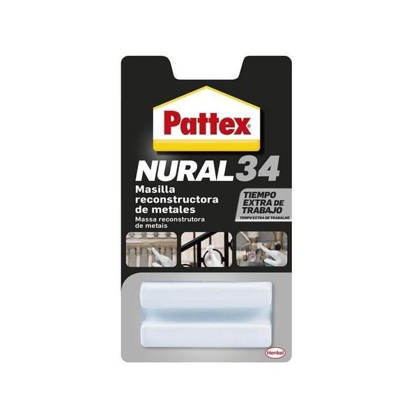 PATTEX NURAL 34 RECONSTRUCTORA METALES 50GR