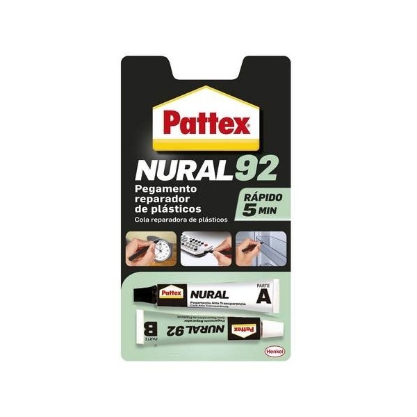 PATTEX NURAL 92 XREPARADOR PLASTICOS 22ML