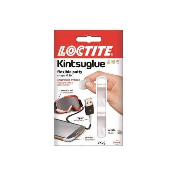 LOCTITE MASILLA FLEXIBLE KINTSUGLUE BLANCO 3X5G