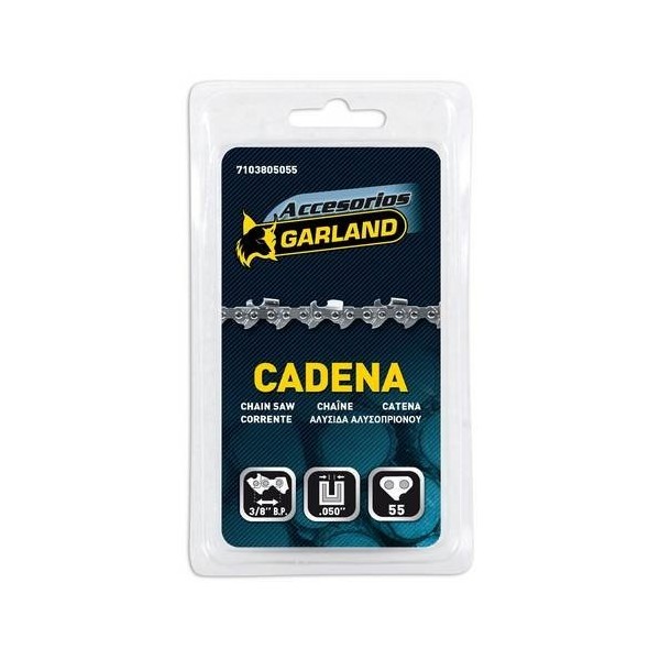 CADENA MOTOSIERRA 55 ESLABONES GARLAND E-340/40 7