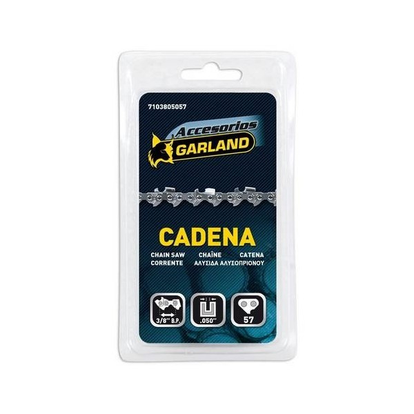 CADENA MOTOSIERRA 16/40CM 57 ESLABONES GARLAND 710