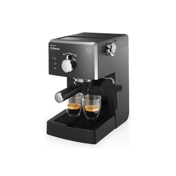 SAECO CAFETERA EXPRESO MANUAL NEGRA HD8423