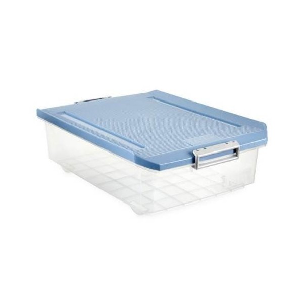 CAJA ORDEN BAJO CAMA 37X17,5X56,5CM 32LT C/RDA PL