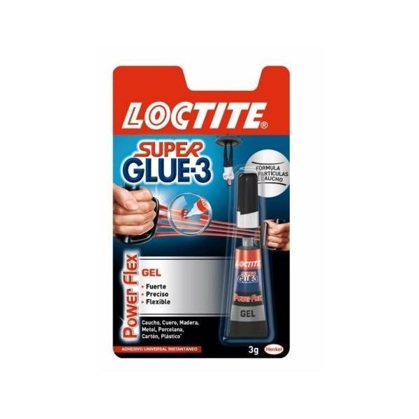 LOCTITE SUPER-GLUE  3GRS.POWER FLEX GEL