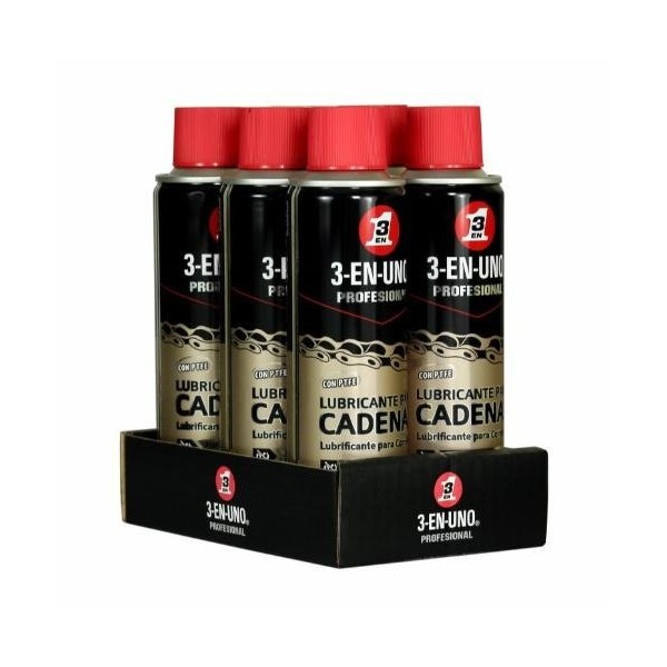 3 EN 1 PROFESIONAL LUBRICANTE CADENAS 250ML