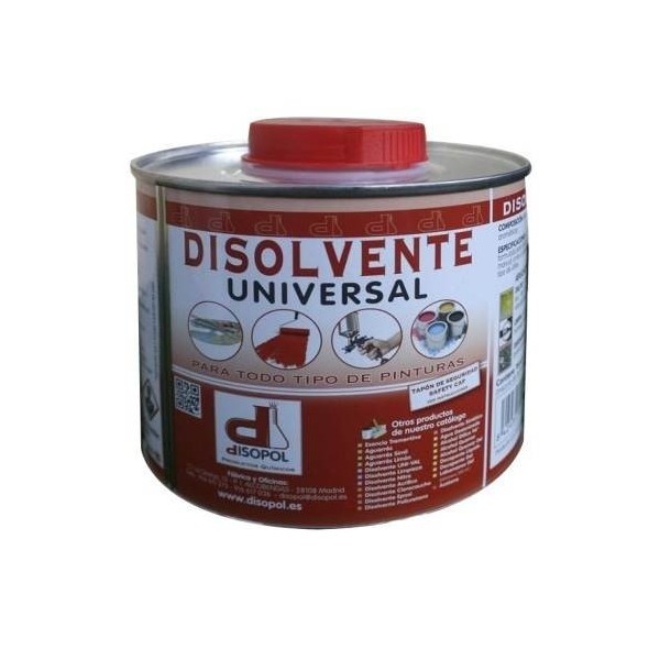 DISOLVENTE LIMP UNIV ENV.MET NITRO DISOPOL 500 ML