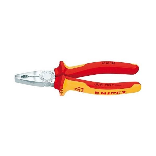 ALICATE UNIV. 180MM AISL.1000V M/BIM KNIPEX