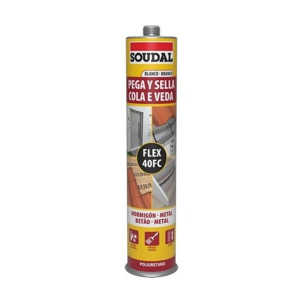 SOUDAL MASILLA POLIURETANO PEGA/SELLA GRIS 300ML