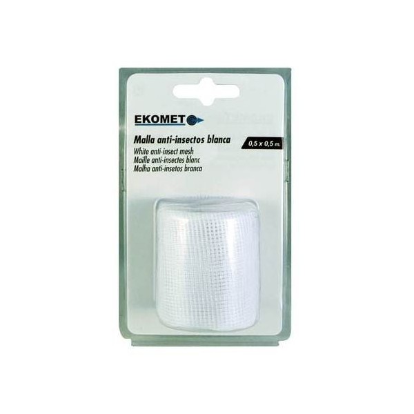 $BR MALLA ANTI-INSECTOS 0,5X0,5 BLANCA D/B