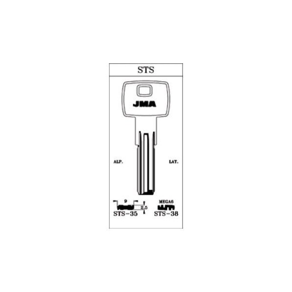 LLAVE PUNTOS EN BRUTO JMA ALPACA STS-35