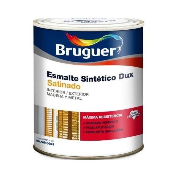 ESMALTE SINT SAT. 250 ML BL INT/EXT BRUGUER