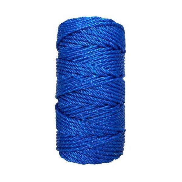 Cuerda Plastico Granete 5Mmx100Mt Azul