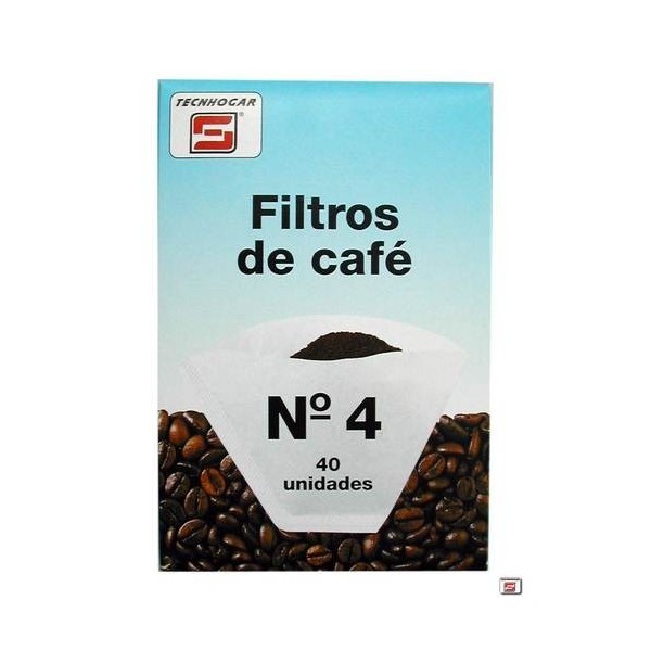 FILTRO CAFE PERMAN. 1X4 PAPEL THOGAR 40 PZ