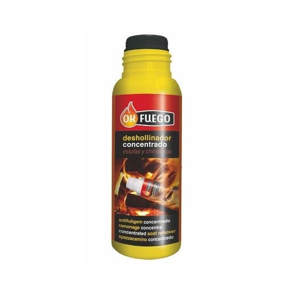 DESHOLLINADOR CHIMENEA CONC 250GR OK FUEGO