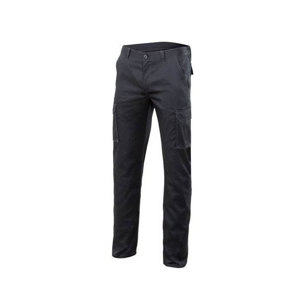 PANTALON TRABAJO T48 ELAST. TERGAL GR MLTIBOL VELI