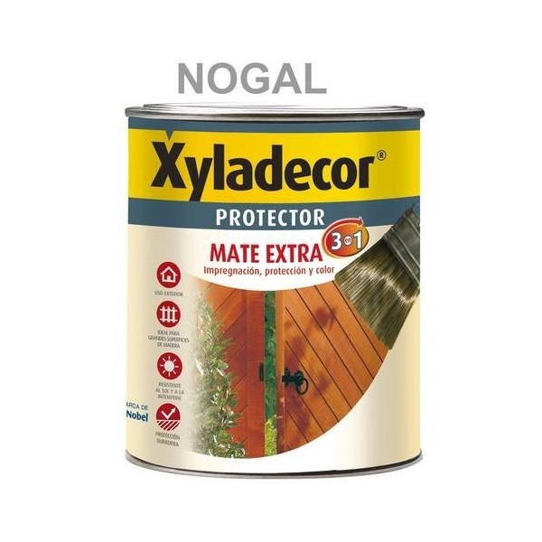 PROTECTOR PREP. MAD 5 LT NOGAL INT/EXT MATE 3EN1 X