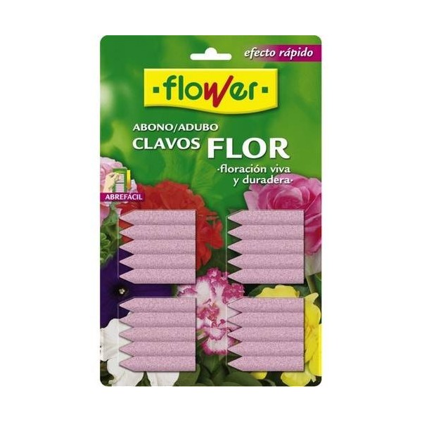 ABONO PLANT SOLIDO FLOWER CLAVOS PLANTA CON FLOR 1