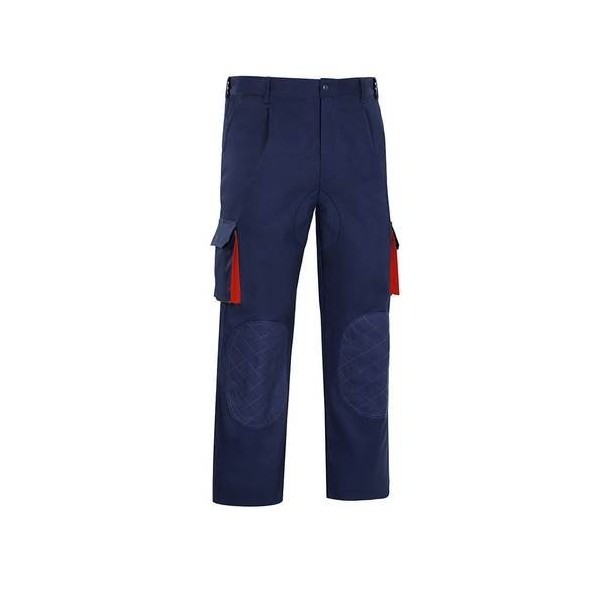 PANTALON TRABAJO T38 TERGAL AZ/RO CARGO MLTIBOL VE