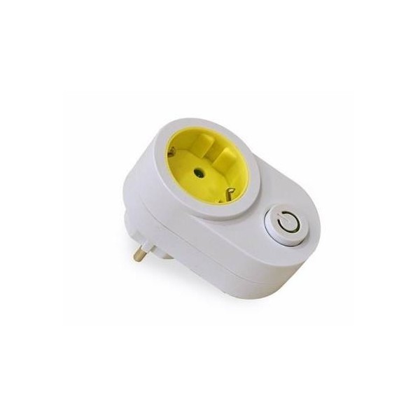 ADAPTADOR ELEC 16A-250V CON INTERRUPTOR BL/PIST FA