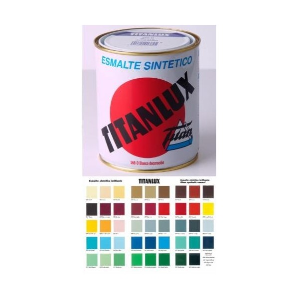 ESMALTE SINT BRI. 750 ML RO/IN INT/EXT TITAN