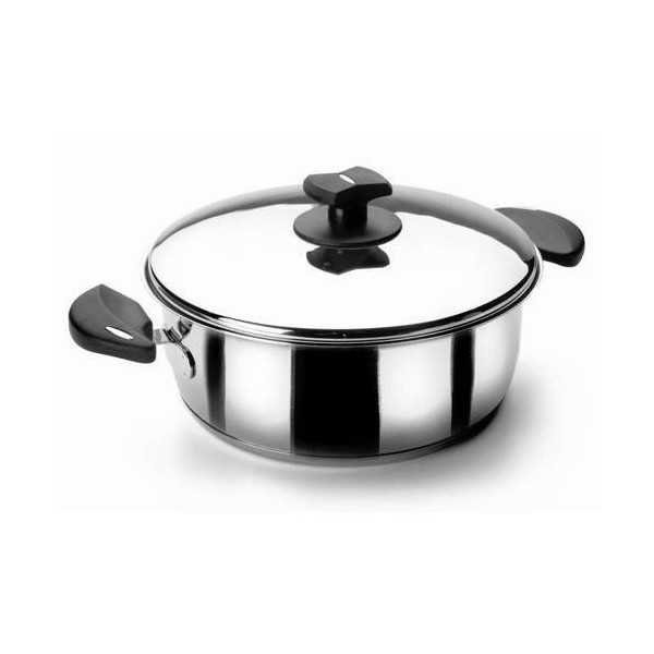 CACEROLA 26CM C/TAPA INOX LADYCOR LACOR