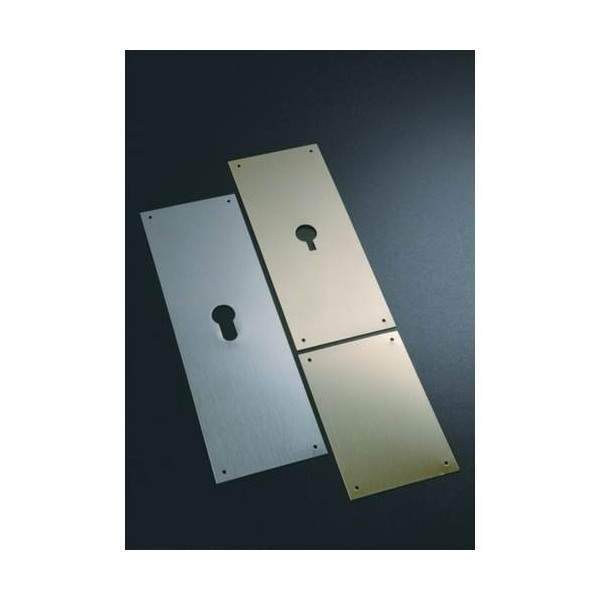 PLACA CERRADURA 80X080MM E300/55 LAT/MT CIEGA BOM.