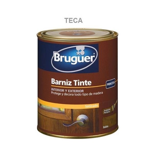 BARNIZ MAD SAT. 250 ML TECA INT/EXT SINT. BRUGUER