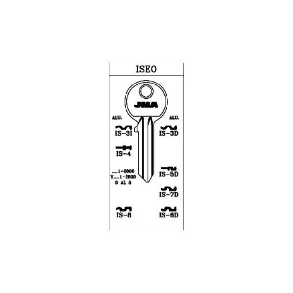 LLAVE CILINDRO EN BRUTO JMA AC IS-4