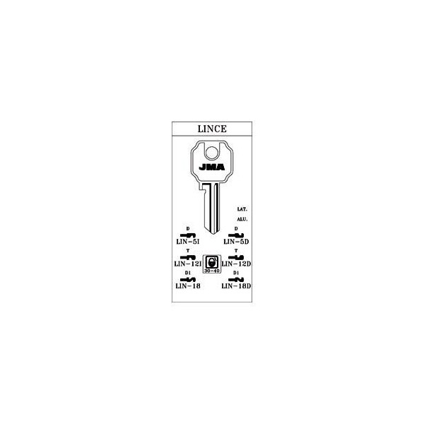 LLAVE CILINDRO EN BRUTO JMA AC LIN-5D