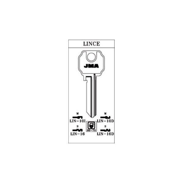 LLAVE CILINDRO EN BRUTO JMA AC LIN-16D