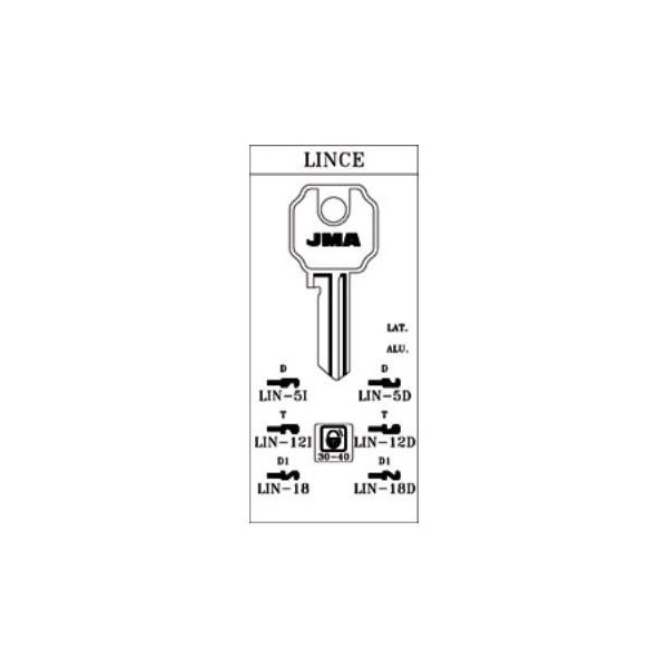 LLAVE CILINDRO EN BRUTO JMA AC LIN-18