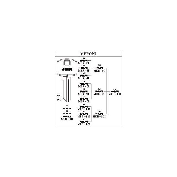 LLAVE CILINDRO EN BRUTO JMA AC MER-1D