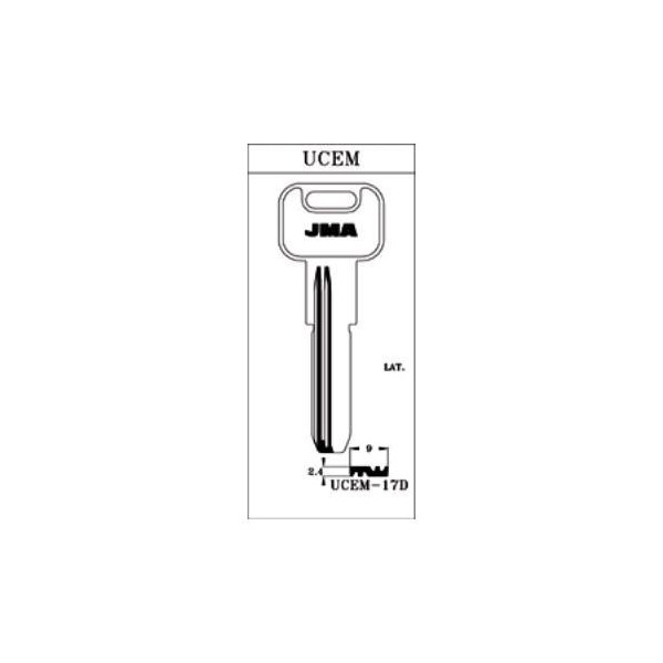 LLAVE PUNTOS EN BRUTO JMA LAT UCEM-17D