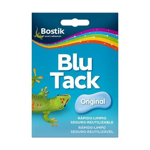 ADHESIVO MULT REUTILIZABLE 57 GR BLUE TACK BOSTIK