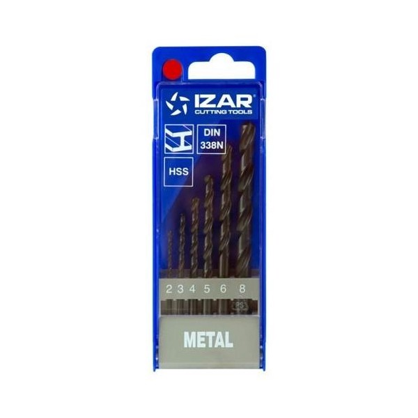 BROCA MET IZAR JUEGO HSS 1462 1462-30230 6 PZ