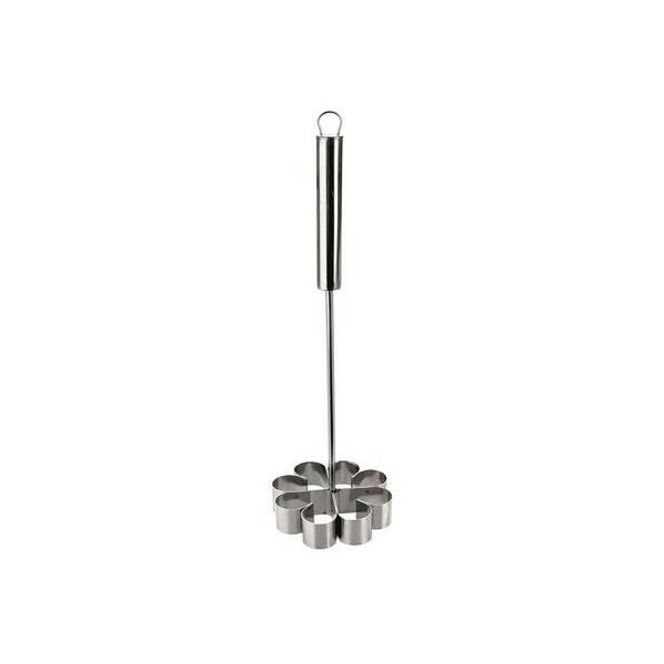 MOLDE RESPOST 8X3CM  INOX FLORES IBILI