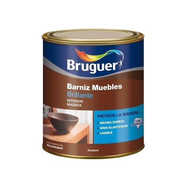 BARNIZ MAD BRI. 250 ML INC. INT. SINT. MO BRUGUER