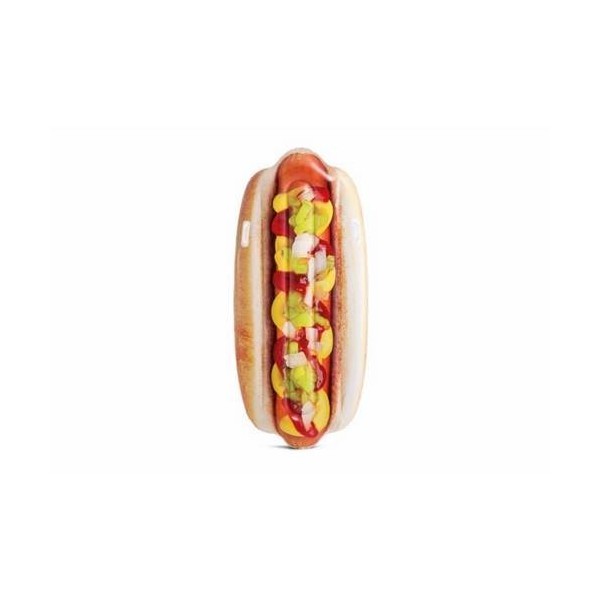 COLCHONETA PISC. 180X89CM HINCH INTEX PL HOTDOG 58