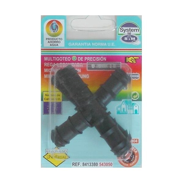 CONECTOR RIEGO S&M GOTEO S&M PP EN T 543050 2 PZ