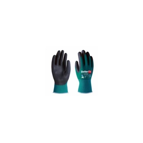 GUANTE MECANICO XL10 3L NYLON/LATEX VE/NE BL-015 S