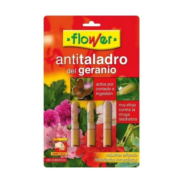 INSECTICIDA GERANIOS ANTI TALADRO MONODOSIS FLOWER