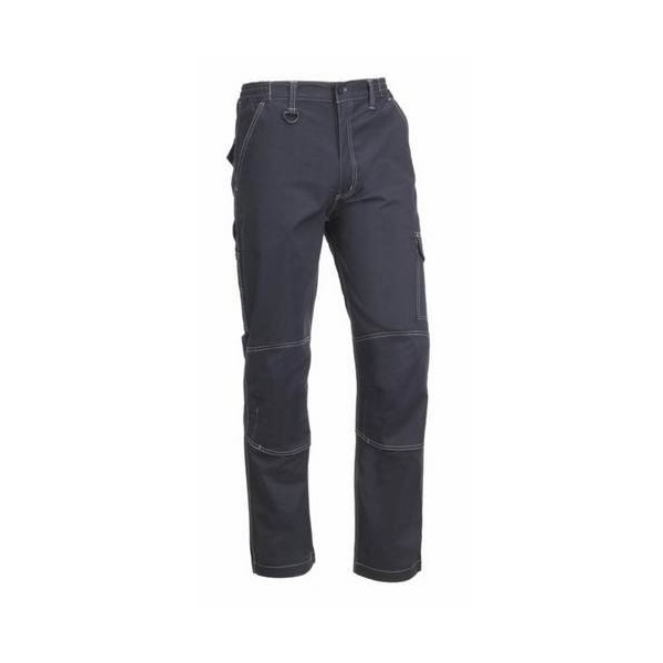 PANTALON TRABAJO L 57%ALG 40%POLI AZ/MAR FLEX LIGH