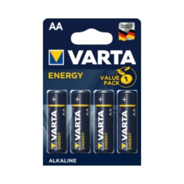 PILA ALCALINA LR06 AA 1,5V VARTA 4 PZ