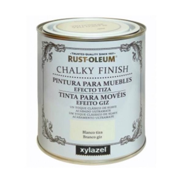 PINTURA AL AGUA PARA MUEBLES 750 ML VIOL CHALKY RU