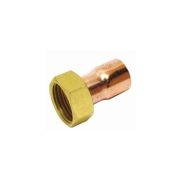 RACOR FONTAN LOCO H 15 X 3/4 RECTO COBRE SUDO