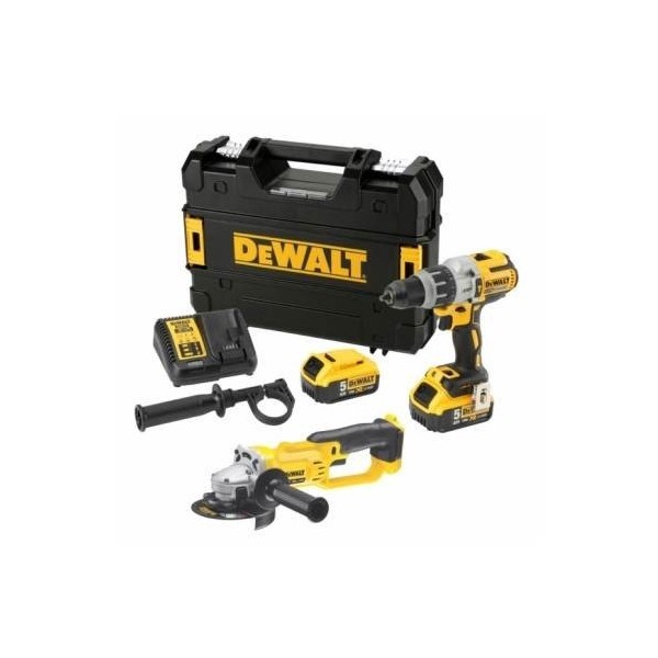 TALADRO ATORN 18V LI DEWALT CPROF136 + AMOLADORA 1