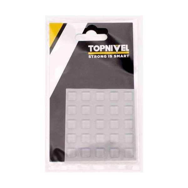 TOPE PROT.GOLPES 10x10x2,5MM ADH ANTIDESL TRA NIVE