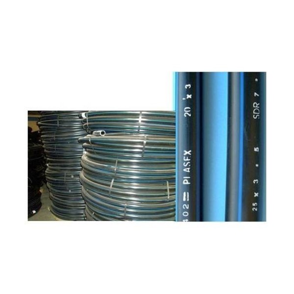 TUBO ALIMENT. 40X100MT 10BAR PLASEX PE PE-40 14010